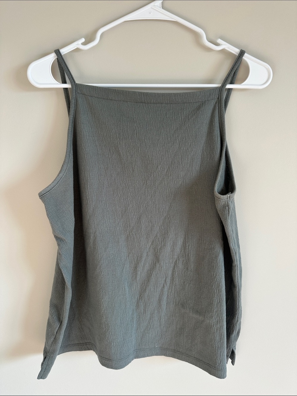 LOFT High Neck Spaghetti Strap Tank